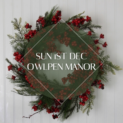 Wreath Workshop: 1st December: Owlpen Manor